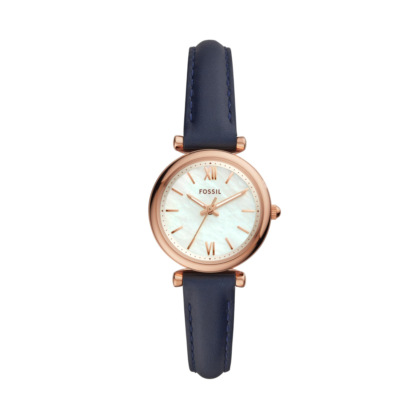 Carlie Three-Hand Stainless Steel Watch