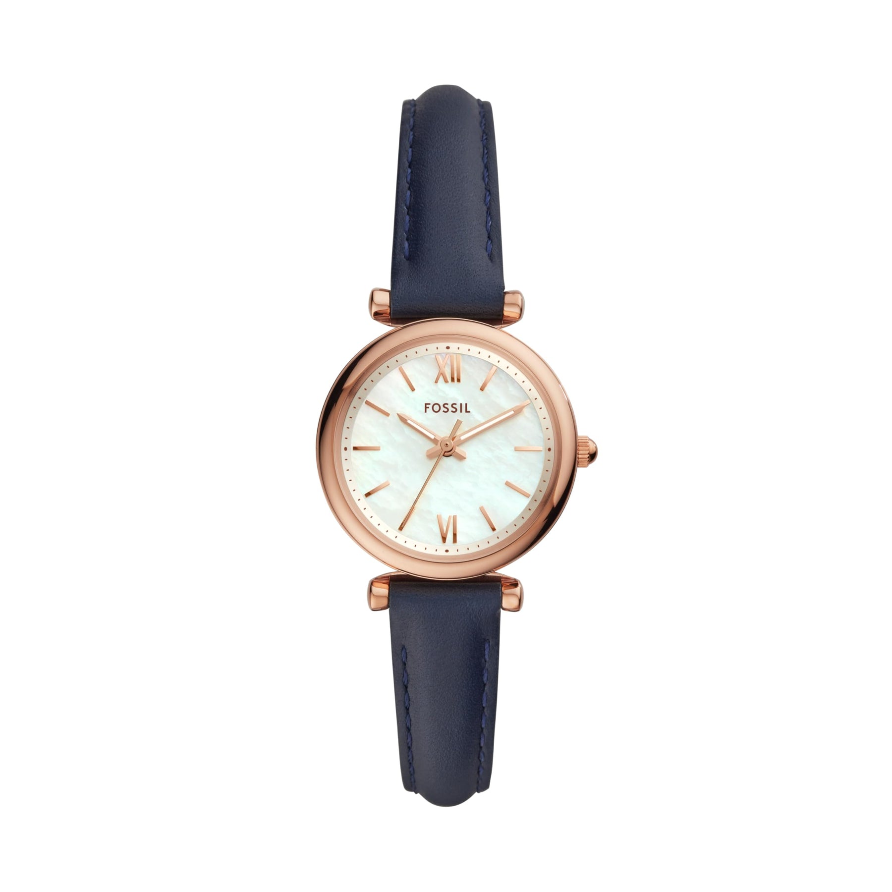 Carlie Three-Hand Stainless Steel Watch
