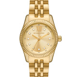 Petite Lexington Three-Hand Gold Watch