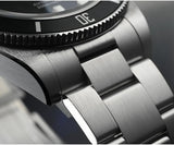 Black Automatic Dive Watch 40mm