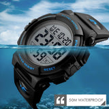 Digital Tactical Sports Watch LED Display