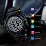 Digital Tactical Sports Watch LED Display