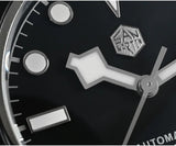 Black Automatic Dive Watch 40mm