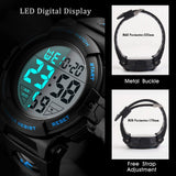 Digital Tactical Sports Watch LED Display