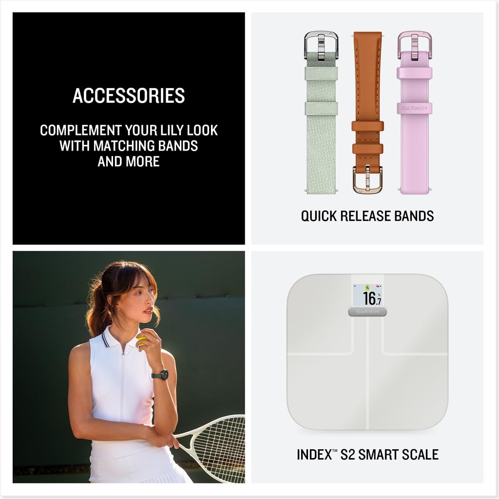 Lily 2 Active GPS Smartwatch Lunar Gold Edition