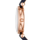 Carlie Three-Hand Stainless Steel Watch