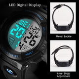 Digital Military Sports Watch LED Display