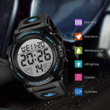 Digital Military Sports Watch LED Display