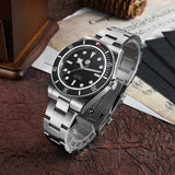 Black Automatic Dive Watch 40mm