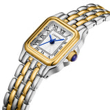 Vintage Roman Dial Watch Two-Tone Bracelet