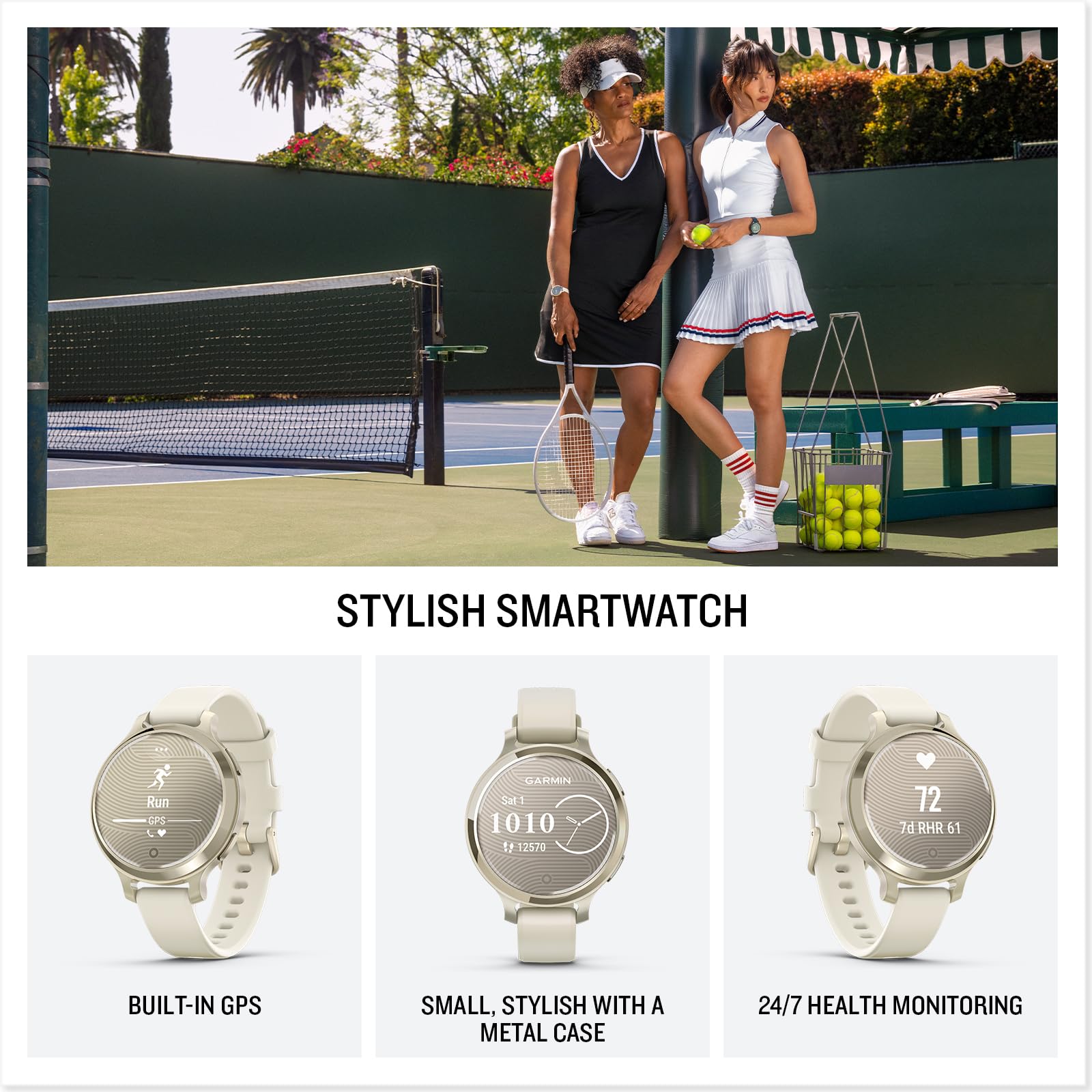 Lily 2 Active GPS Smartwatch Lunar Gold Edition