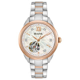 Sutton Automatic Mother-of-Pearl Diamond Watch
