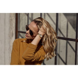Classic Leather Strap Date Watch