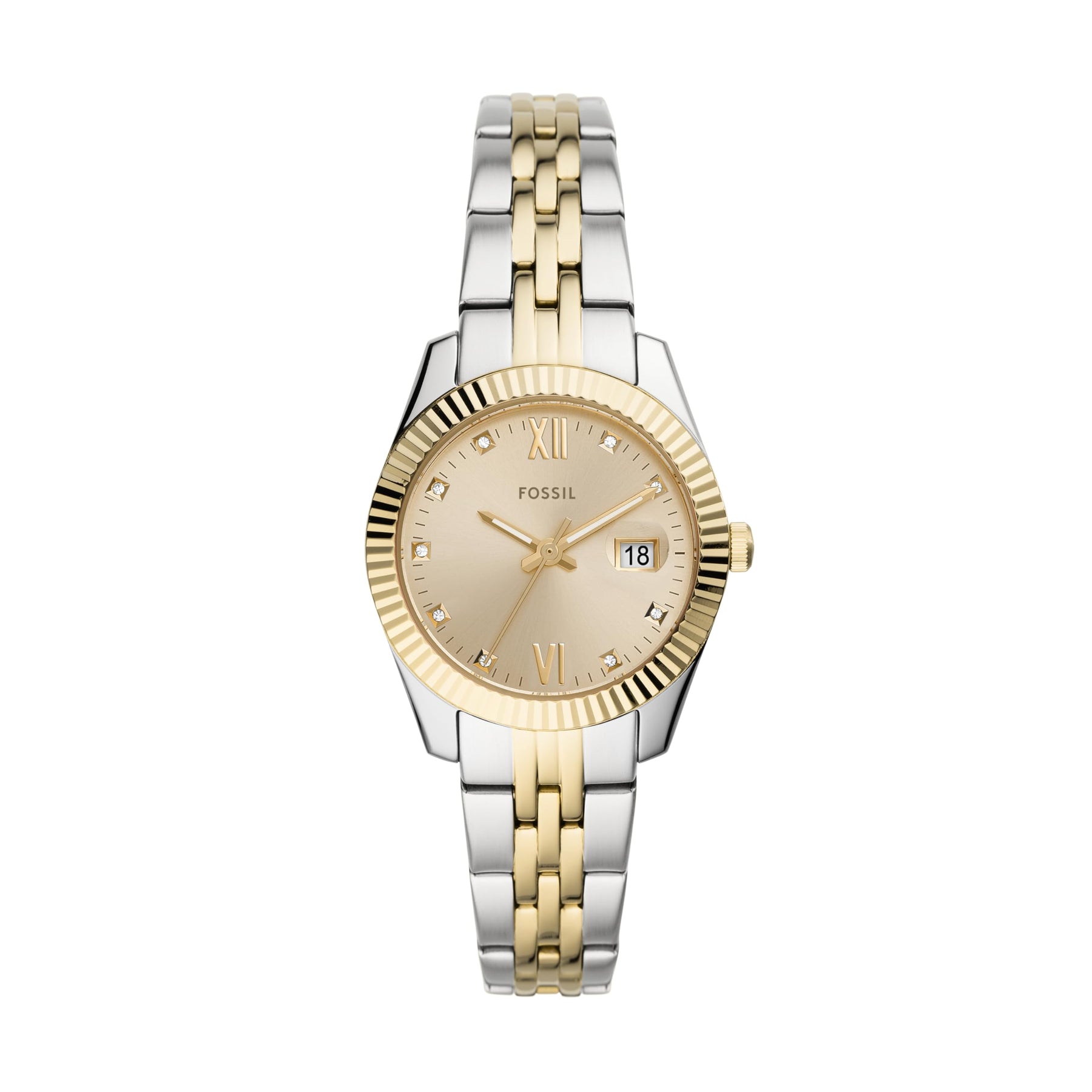 Scarlette Three-Hand Two-Tone Watch