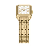Raquel Three-Hand Gold Watch