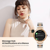 Luxury AMOLED Smartwatch with Fitness Tracker