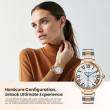 Luxury AMOLED Smartwatch with Fitness Tracker