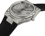 PRX Automatic Damascus Steel Watch 38mm Grey Dial