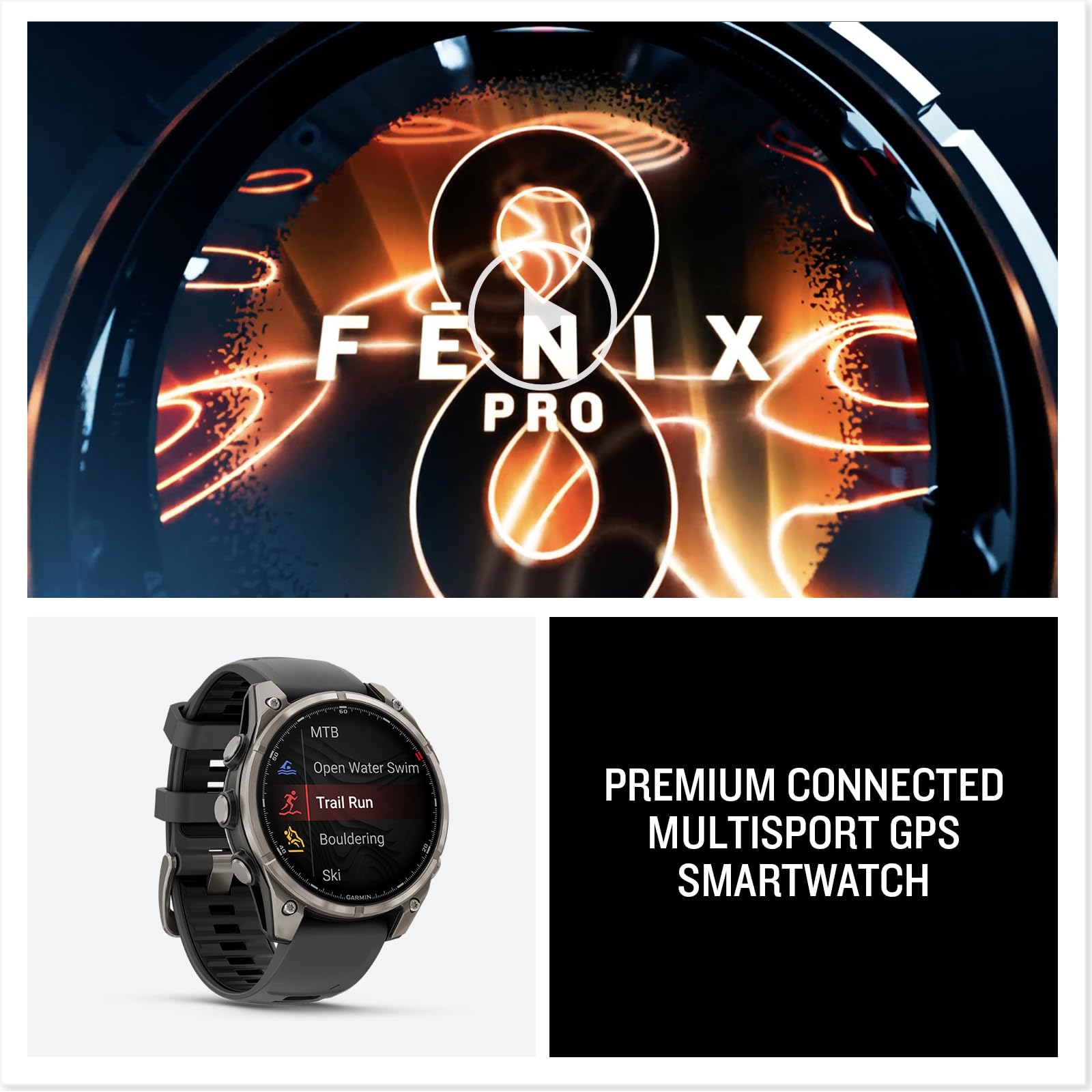 Fenix 8 Pro GPS Smartwatch 47mm