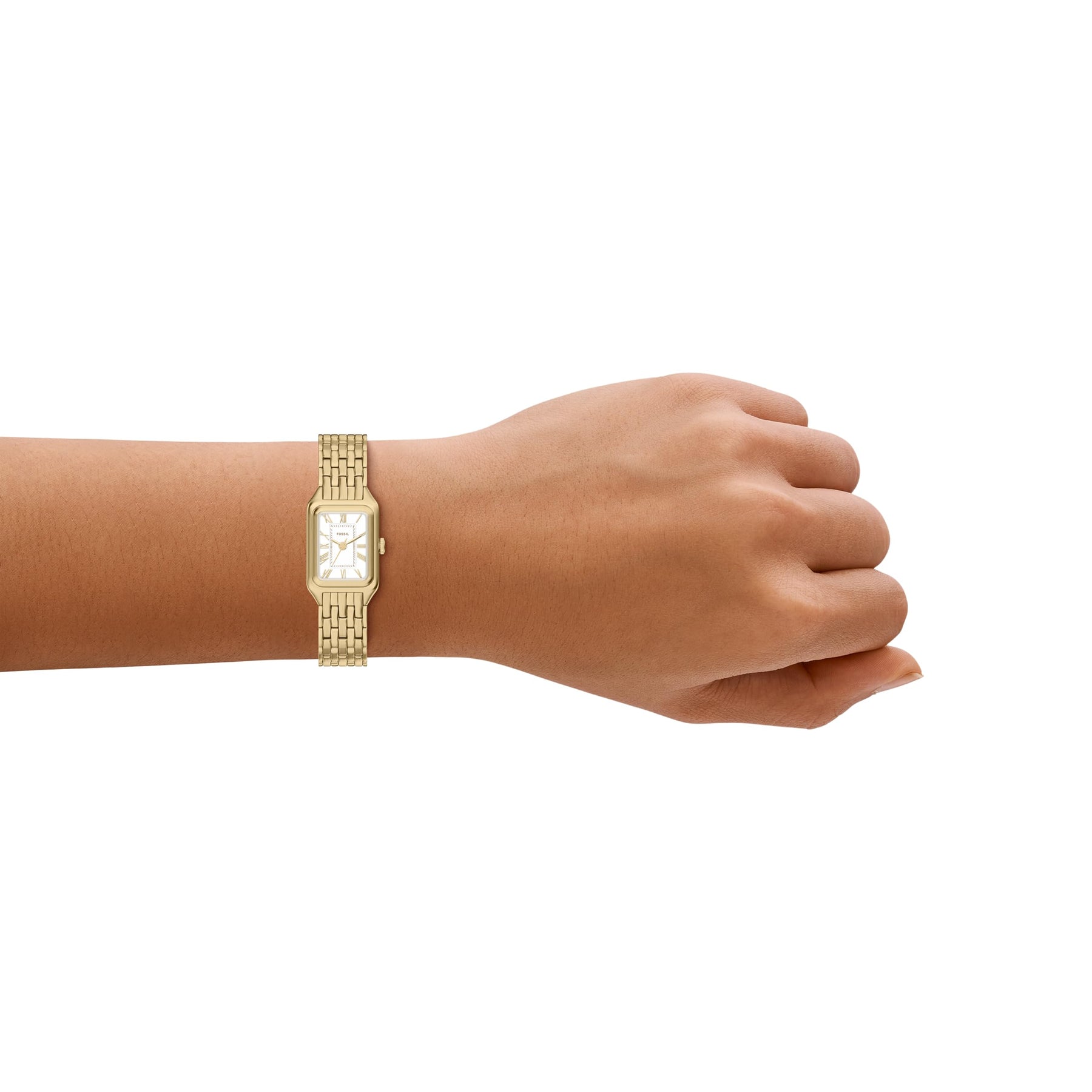 Raquel Three-Hand Gold Watch