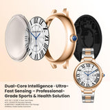 Luxury AMOLED Smartwatch with Fitness Tracker