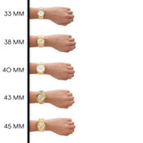 Petite Lexington Three-Hand Gold Watch
