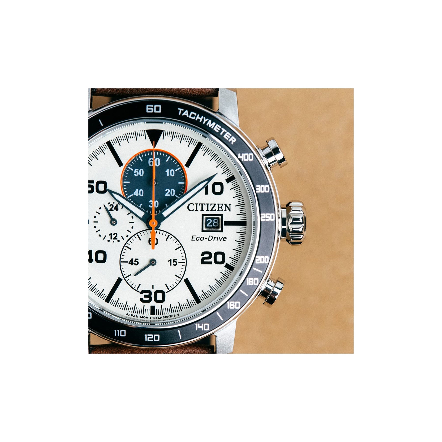 Brycen Chronograph Ivory Dial Watch