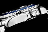 Pro Dive Blue Dial Watch 42mm Silver Bracelet