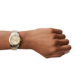 Scarlette Three-Hand Two-Tone Watch