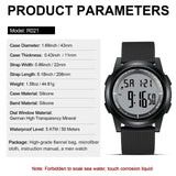 Ultra Thin Digital Sports Watch