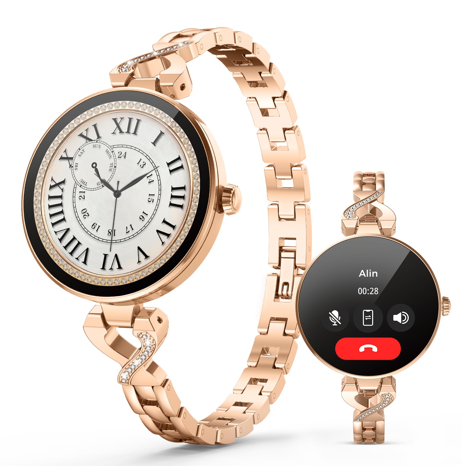 AMOLED Smart Fitness Watch with Calling Feature