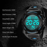 Digital Military Sports Watch LED Display