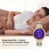 Luxury AMOLED Smartwatch with Fitness Tracker