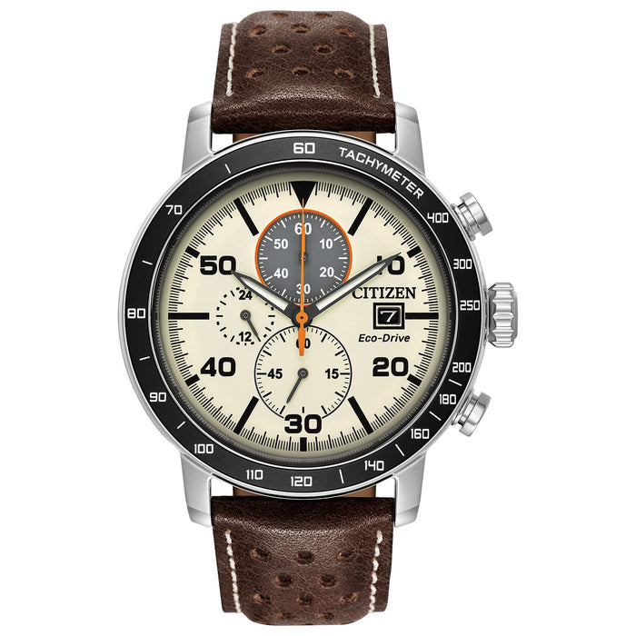 Brycen Chronograph Ivory Dial Watch