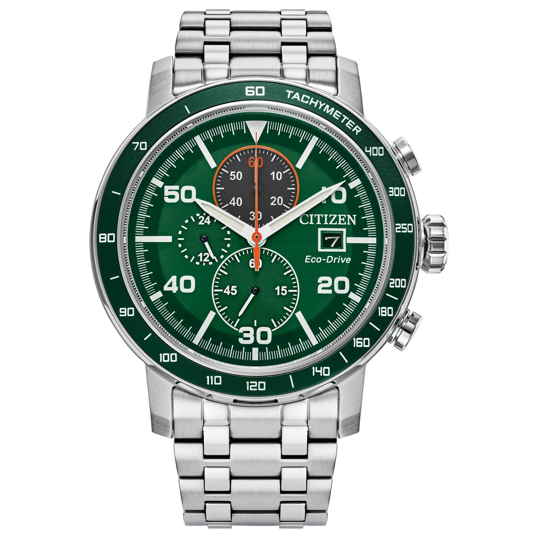 Brycen Chronograph Green Dial Watch