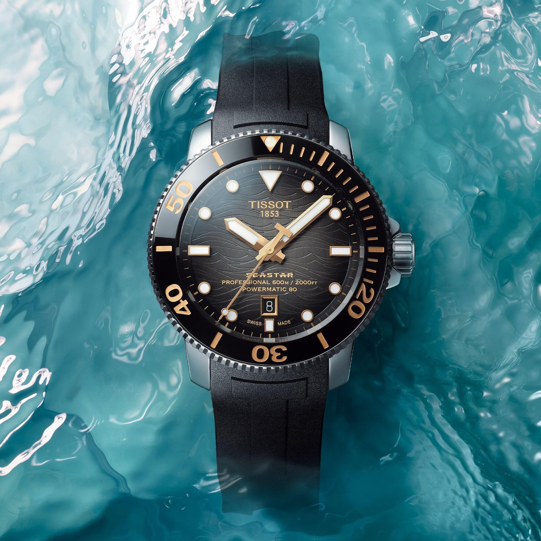 Seastar 2000 Powermatic 80 Blue Dial Watch