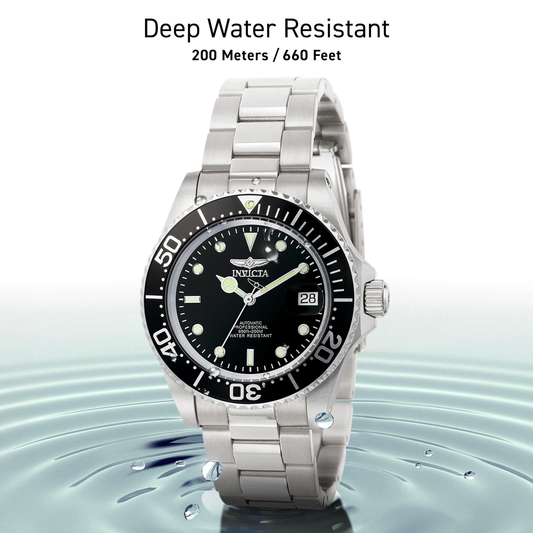 Pro Diver Automatic Watch Coin-Edge Bezel
