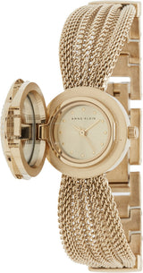 Anne Klein Women's AK/1046CHCV Premium Crystal-Accented Watch