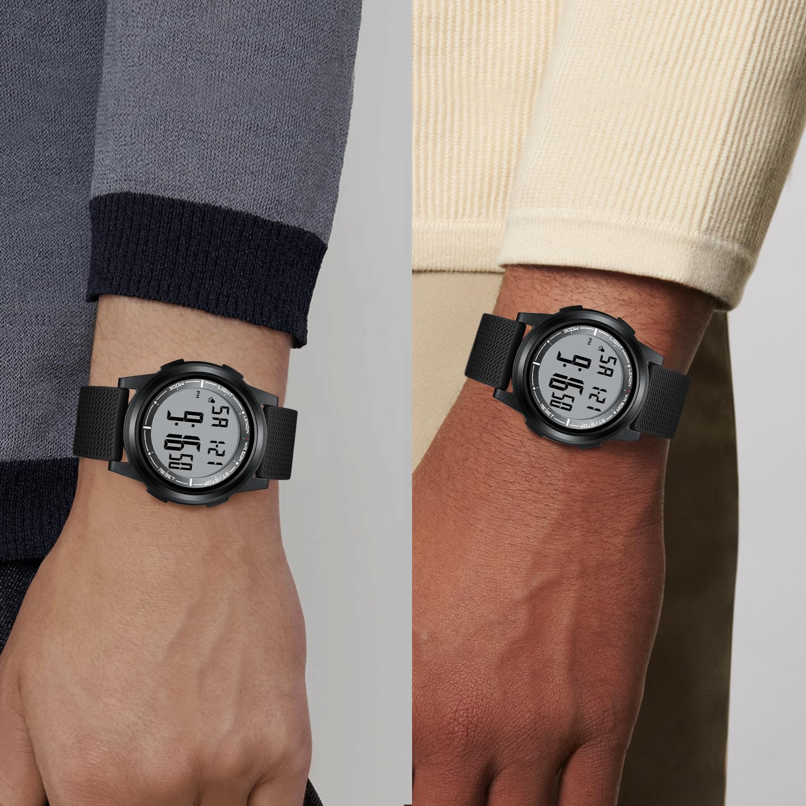 Ultra Thin Digital Sports Watch